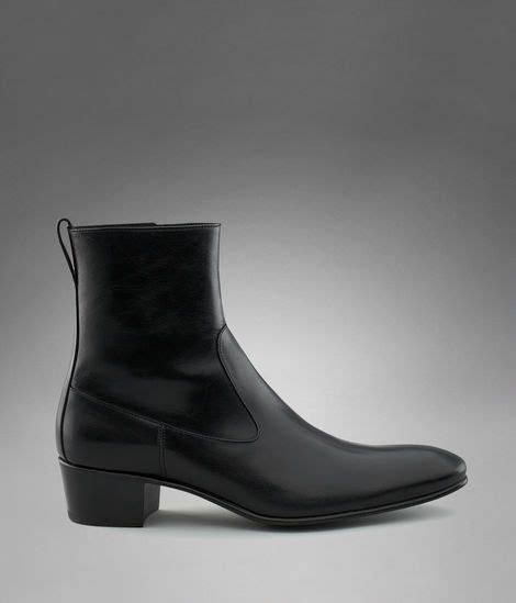 ysl leather boots mens|saint laurent men's boots.